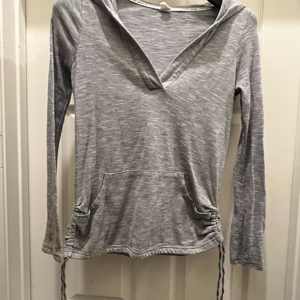 Roxy Light Gray Women's Hoodie